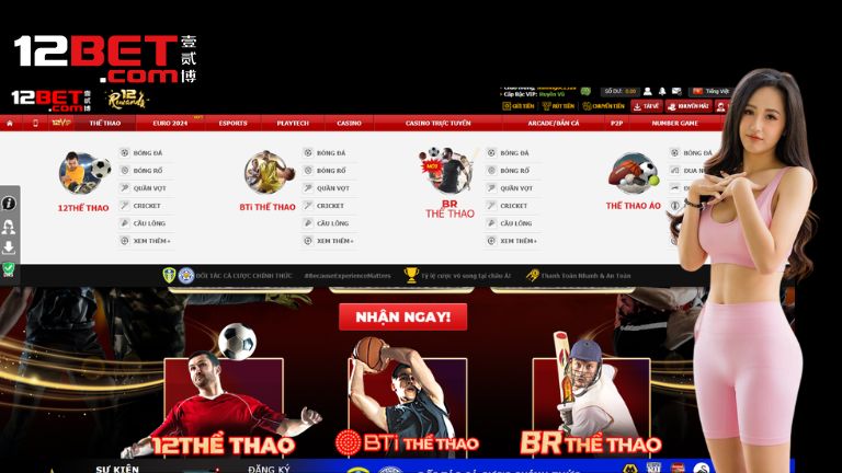 Điểm danh các sảnh cược thể thao đẳng cấp tại nhà cái 12bet