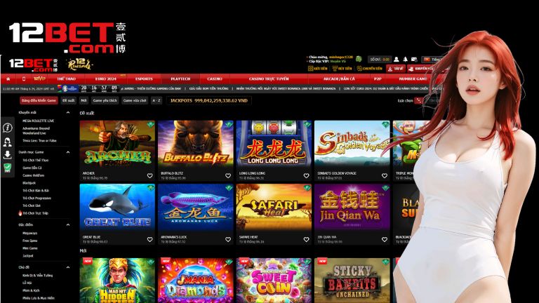 Playtech 12bet: Nơi hội tụ hàng loạt game đỉnh cao