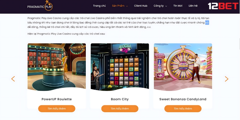 Game Live Casino đưa đến những trải nghiệm tuyệt vời, thú vị