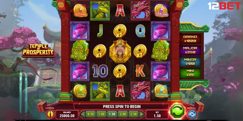 Game Temple Of Prosperity Tại Sảnh Flow Gaming Tại 12BET