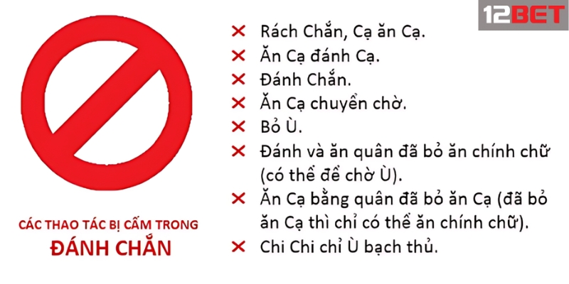 Nắm bắt lỗi đền bài trong chắn để tránh mất tiền