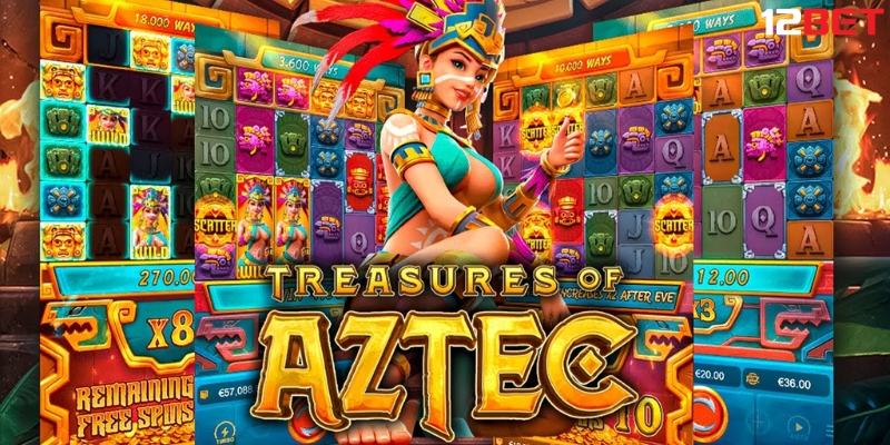 Siêu phẩm nổ hũ Treasures of Aztec được nhiều tay chơi lựa chọn